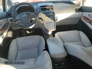 2010 Lexus HS 250h with VIN JTHBB1BA7A2008020, listed as a Copart auction lot 43164075 with 195,548 mi miles and Salvage Title. Bid and sale history available at DreamBid. Image 8.