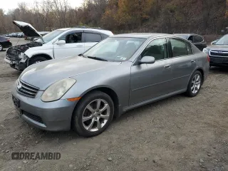 2006 Infiniti G35 with VIN JNKCV51F86M617306, listed as a Copart auction lot 78437824 with 121,759 mi miles and Clean Title. Bid and sale history available at DreamBid. Image 1.