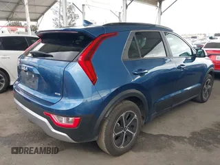 2023 Kia Niro EX with VIN KNDCR3LEXP5101684, listed as a IAAI auction lot 41893043 with 12,561 mi miles. Bid and sale history available at carsss.com. Image 4.