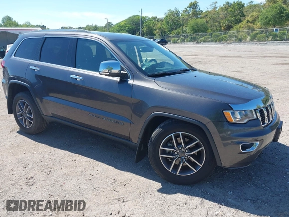2020 Jeep Grand Cherokee Limited with VIN 1C4RJEBG1LC191510, listed as a IAAI auction lot 42044131 with 29,565 mi miles and . Bid and sale history available at DreamBid. Image 1.