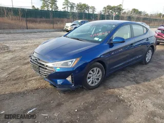 2020 Hyundai Elantra SE with VIN 5NPD74LF4LH516468, listed as a IAAI auction lot 41863699 with 20,693 mi miles. Bid and sale history available at carsss.com. Image 17.