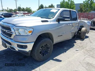 2021 Ram 1500 Big Horn with VIN 1C6SRFBT1MN622633, listed as a IAAI auction lot 42691343 with 122,007 mi miles and . Bid and sale history available at DreamBid. Image 20.