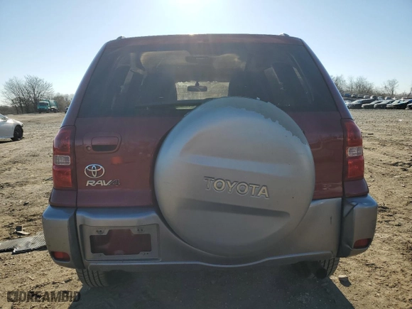 2005 Toyota RAV4 with VIN JTEGD20VX50090271, listed as a Copart auction lot 49438095 with 147,208 mi miles and Salvage Title. Bid and sale history available at carsss.com. Image 6.