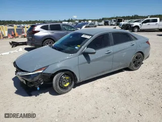 2021 Hyundai Elantra SEL with VIN KMHLM4AG3MU164308, listed as a Copart auction lot 49637275 with 21,908 mi miles and Salvage Title. Bid and sale history available at carsss.com. Image 1.