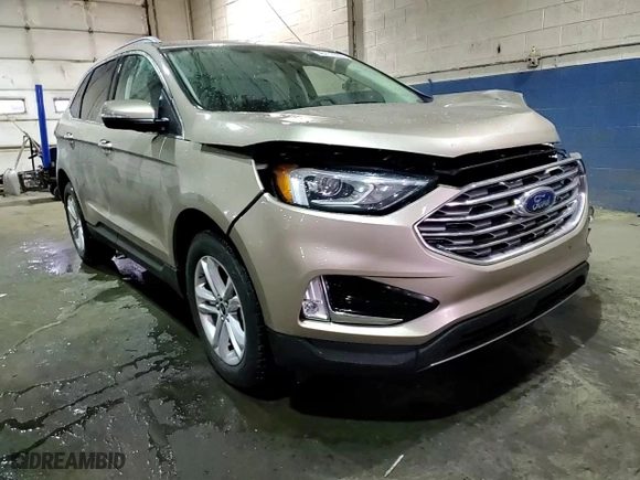 2020 Ford Edge SEL with VIN 2FMPK4J97LBB14136, listed as a Copart auction lot 46412505 with 38,826 mi miles and Salvage Title. Bid and sale history available at carsss.com. Image 14.