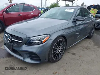 2021 Mercedes-Benz C 300 with VIN W1KWF8DBXMR614581, listed as a IAAI auction lot 42206714 with 35,573 mi miles and . Bid and sale history available at DreamBid. Image 19.