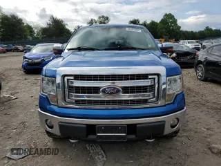 2013 Ford F-150 XL with VIN 1FTFW1ET4DKE90681, listed as a Copart auction lot 56385965 with 165,328 mi miles and Salvage title. Bid and sale history available at DreamBid. Image 5.