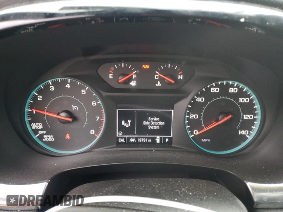 2022 Chevrolet Traverse LT Cloth with VIN 1GNEVMKW7NJ190372, listed as a Copart auction lot 44315595 with 19,791 mi miles and Salvage Title. Bid and sale history available at carsss.com. Image 9.