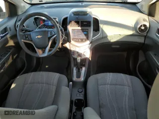 2014 Chevrolet Sonic LT with VIN 1G1JC5SG4E4159776, listed as a Copart auction lot 50043465 with 98,245 mi miles and Salvage Title. Bid and sale history available at carsss.com. Image 8.
