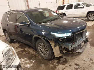2022 Chevrolet Traverse LT Cloth with VIN 1GNEVGKW2NJ169057, listed as a IAAI auction lot 41615577 with 48,122 mi miles. Bid and sale history available at carsss.com. Image 1.