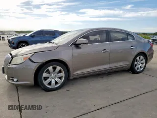 2010 Buick LaCrosse CXS with VIN 1G4GE5GV6AF266017, listed as a Copart auction lot 57856575 with 184,016 mi miles and Salvage title. Bid and sale history available at DreamBid. Image 1.