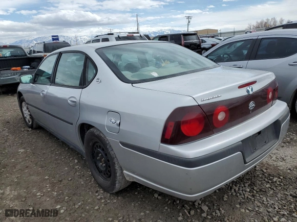 2003 Chevrolet Impala with VIN 2G1WF52E639215562, listed as a Copart auction lot 50167825 with 231,096 mi miles and Salvage Title. Bid and sale history available at carsss.com. Image 2.