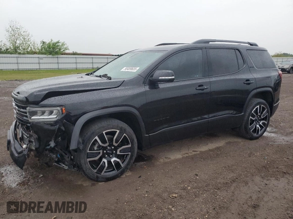 2021 GMC Acadia SLE z VIN 1GKKNKLA1MZ120759, wystawiony jako Copart lot #50489655 z przebiegiem 45 897 mil mil oraz Szkoda całkowita • Salvage title. Historia ofert i sprzedaży dostępna na DreamBid. Obrazek 1.