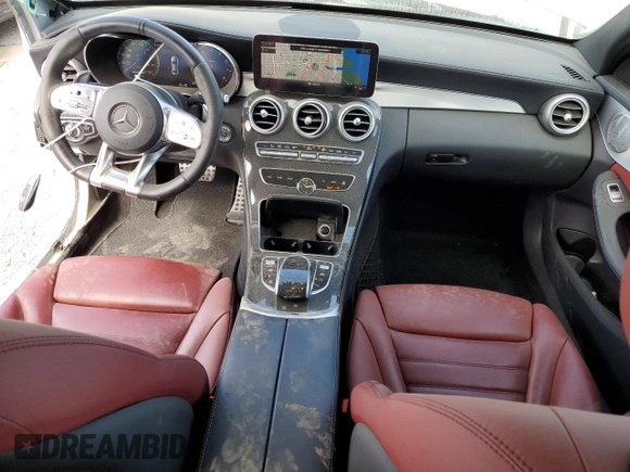 2019 Mercedes-Benz C 43 AMG с VIN 55SWF6EB6KU285618, выставлен на аукционе Copart как лот 58557465 с пробегом 34 990 миль миль и Списание • Salvage title. История ставок и продаж доступна на DreamBid. Изображение 8.