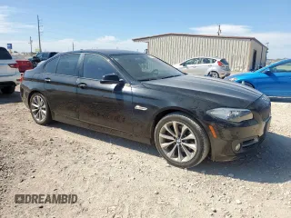 2015 BMW 5 Series 528i z VIN WBA5A5C51FD516809, wystawiony jako Copart lot #57714025 z przebiegiem 135 554 mil mil oraz Czysty tytuł • Clean title. Historia ofert i sprzedaży dostępna na DreamBid. Obrazek 4.