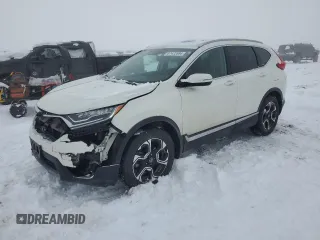 2017 Honda CR-V Touring with VIN 2HKRW2H98HH634692, listed as a Copart auction lot 87422684 with 95,601 mi miles and Salvage Title. Bid and sale history available at carsss.com. Image 1.
