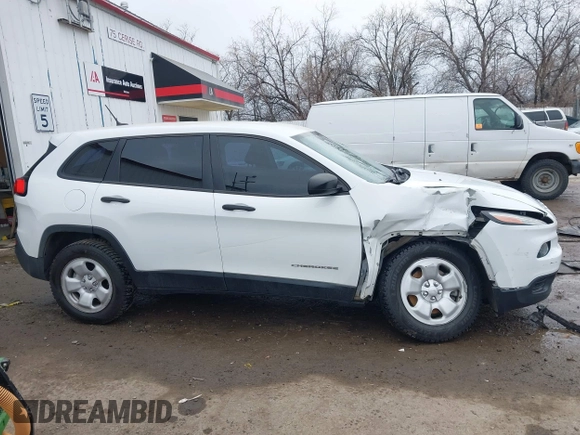 2016 Jeep Cherokee Altitude with VIN 1C4PJLAB8GW108225, listed as a IAAI auction lot 41664092 with 142,588 mi miles and . Bid and sale history available at DreamBid. Image 13.