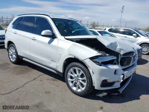 2015 BMW X5 xDrive35d with VIN 5UXKS4C59F0J99185, listed as a IAAI auction lot 41783451 with 78,148 mi miles. Bid and sale history available at carsss.com. Image 1.