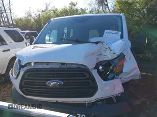 2019 Ford Transit with VIN 1FTYE1ZM9KKB37770, listed as a IAAI auction lot 41626395 with 71,214 mi miles. Bid and sale history available at carsss.com. Image 12.