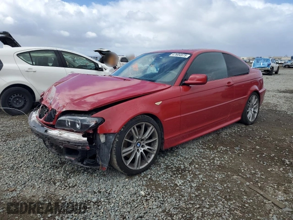 2004 BMW 3 Series 330Ci with VIN WBABD53414PL15151, listed as a Copart auction lot 47604975 with Not Provided miles and Salvage Title. Bid and sale history available at DreamBid. Image 1.