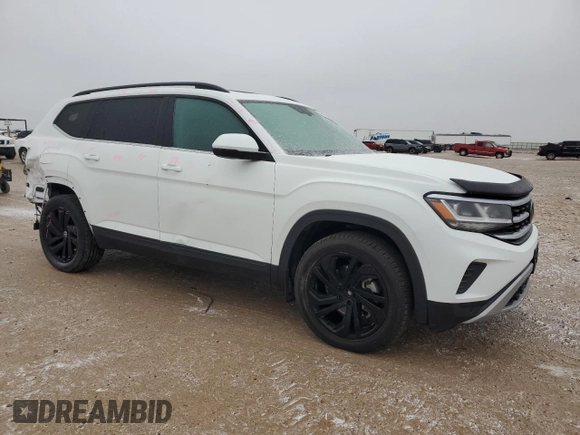 2023 Volkswagen Atlas 3.6L V6 SE w/Technology with VIN 1V2KR2CA8PC546230, listed as a Copart auction lot 44684615 with 54,050 mi miles and Salvage Title. Bid and sale history available at carsss.com. Image 4.