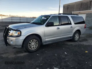 2014 Ford Expedition EL XLT with VIN 1FMJK1J58EEF04686, listed as a Copart auction lot 45500885 with 164,188 mi miles and Salvage Title. Bid and sale history available at carsss.com. Image 1.