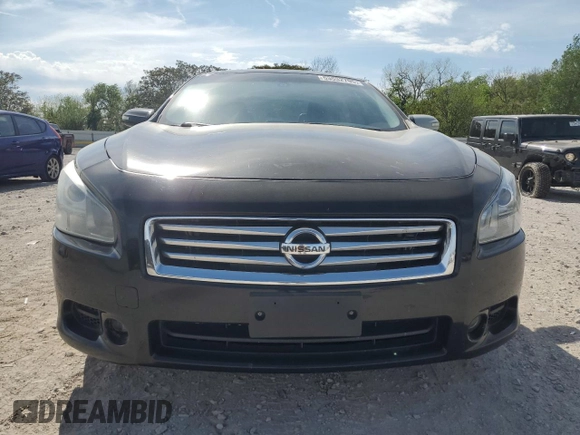 2013 Nissan Maxima SV with VIN 1N4AA5AP4DC817699, listed as a Copart auction lot 53532795 with 179,385 mi miles and Salvage title. Bid and sale history available at DreamBid. Image 5.