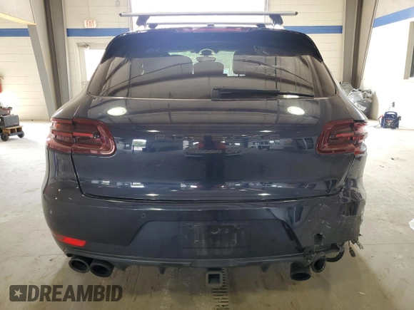2018 Porsche Macan GTS with VIN WP1AG2A50JLB61808, listed as a Copart auction lot 59893815 with 58,165 mi miles and Salvage title. Bid and sale history available at DreamBid. Image 6.