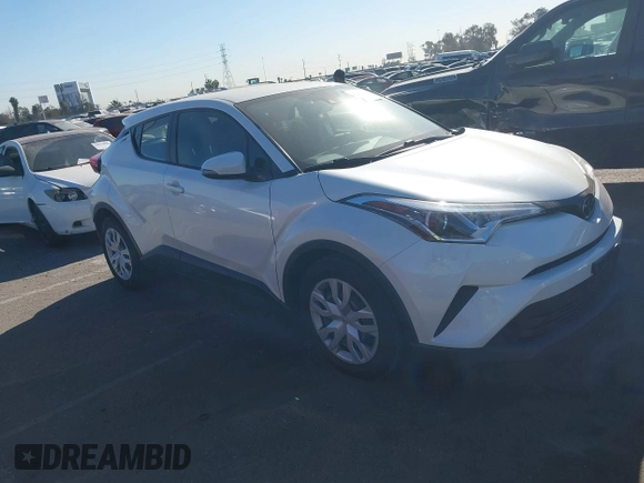 2019 Toyota C-HR XLE with VIN JTNKHMBX4K1058916, listed as a IAAI auction lot 41296963 with 113,290 mi miles. Bid and sale history available at carsss.com. Image 1.