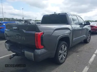 2022 Toyota Tundra Capstone Hybrid with VIN 5TFVC5DB4NX011801, listed as a IAAI auction lot 40218851 with 43,736 mi miles and . Bid and sale history available at DreamBid. Image 4.