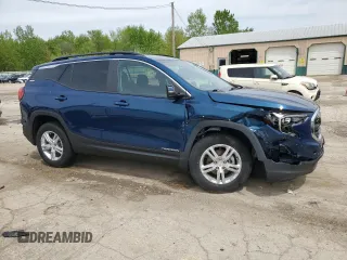 2021 GMC Terrain SLE z VIN 3GKALMEV7ML382158, wystawiony jako Copart lot #55487985 z przebiegiem 55 009 mil mil oraz Szkoda całkowita • Salvage title. Historia ofert i sprzedaży dostępna na DreamBid. Obrazek 4.
