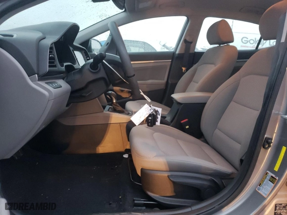 2020 Hyundai Elantra Value Edition with VIN KMHD84LF6LU105071, listed as a Copart auction lot 82125983 with 51,190 mi miles and Salvage Title. Bid and sale history available at carsss.com. Image 7.