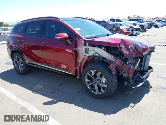 2023 Kia Sportage SX-Prestige with VIN KNDPXCAG2P7032022, listed as a IAAI auction lot 42572964 with 23,984 mi miles and . Bid and sale history available at DreamBid. Image 1.
