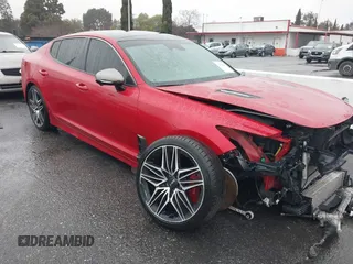 2022 Kia Stinger GT2 with VIN KNAE55LC2N6103531, listed as a IAAI auction lot 41710653 with 18,268 mi miles and . Bid and sale history available at DreamBid. Image 14.