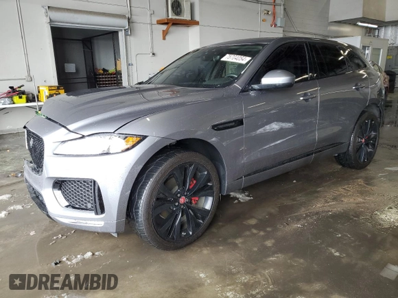 2020 Jaguar F-Pace S with VIN SADCM2FV9LA634961, listed as a Copart auction lot 78704054 with 55,110 mi miles and Non repairable. Bid and sale history available at DreamBid. Image 1.