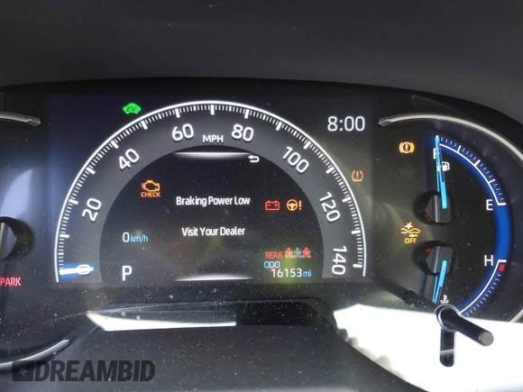 2023 Toyota RAV4 Hybrid LE with VIN JTMMWRFV1PD188005, listed as a IAAI auction lot 41913891 with 16,153 mi miles. Bid and sale history available at carsss.com. Image 7.