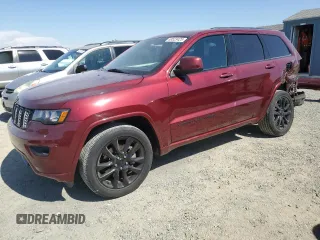 2021 Jeep Grand Cherokee Laredo X with VIN 1C4RJFAG1MC568619, listed as a Copart auction lot 63523425 with 46,809 mi miles and Salvage title. Bid and sale history available at DreamBid. Image 1.