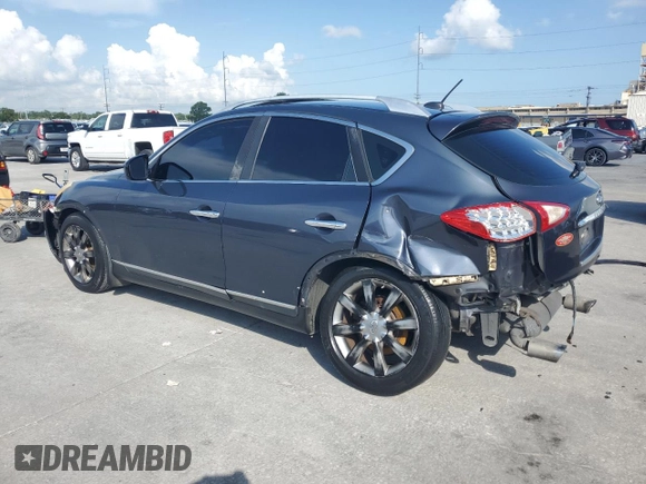 2008 Infiniti EX Journey with VIN JNKAJ09EX8M302799, listed as a Copart auction lot 63910285 with Not provided miles and Salvage title. Bid and sale history available at DreamBid. Image 2.