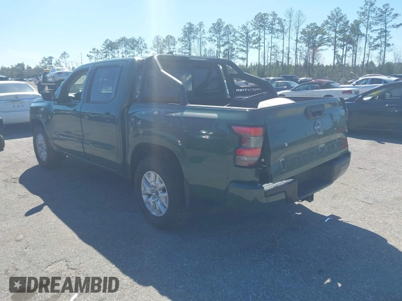 2022 Nissan Frontier SV with VIN 1N6ED1EJ2NN632457, listed as a IAAI auction lot 41694079 with 64,506 mi miles and . Bid and sale history available at DreamBid. Image 3.