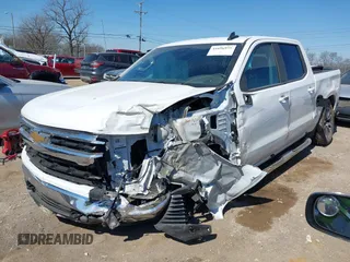 2025 Chevrolet Silverado 1500 LT with VIN 2GCUKDED7S1126992, listed as a IAAI auction lot 41696975 with 5,459 mi miles and . Bid and sale history available at DreamBid. Image 18.