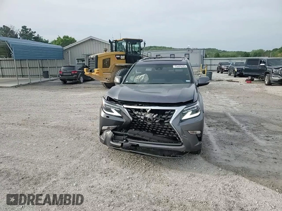 2023 Lexus GX 460 Premium with VIN JTJAM7BX4P5357977, listed as a Copart auction lot 53495245 with 45,585 mi miles and Salvage title. Bid and sale history available at DreamBid. Image 16.