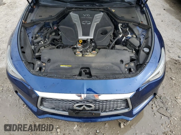 2017 Infiniti Q60 Sport with VIN JN1EV7EL2HM553050, listed as a Copart auction lot 52881355 with 89,931 mi miles and Salvage Title. Bid and sale history available at DreamBid. Image 11.