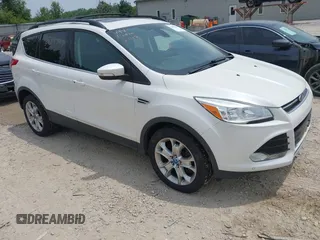 2013 Ford Escape SEL z VIN 1FMCU9H95DUD66524, wystawiony jako IAAI lot #42474797 z przebiegiem 90 646 mil mil oraz . Historia ofert i sprzedaży dostępna na DreamBid. Obrazek 1.