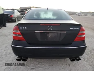 2005 Mercedes-Benz E-Class 5.5L AMG with VIN WDBUF76J05A675937, listed as a Copart auction lot 77349524 with 0 mi miles and Salvage Title. Bid and sale history available at carsss.com. Image 6.