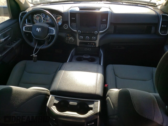 2020 Ram 1500 Big Horn with VIN 1C6RRFFG3LN345431, listed as a Copart auction lot 43179955 with 30,028 mi miles and Salvage title. Bid and sale history available at DreamBid. Image 8.