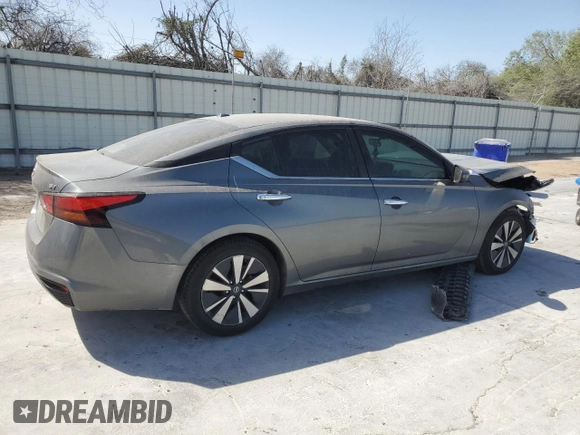 2021 Nissan Altima SV with VIN 1N4BL4DV6MN408854, listed as a Copart auction lot 49600385 with 45,076 mi miles and Salvage Title. Bid and sale history available at carsss.com. Image 3.