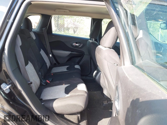 2014 Jeep Cherokee Sport with VIN 1C4PJLAB4EW110051, listed as a IAAI auction lot 41961698 with 153,570 mi miles and . Bid and sale history available at DreamBid. Image 8.