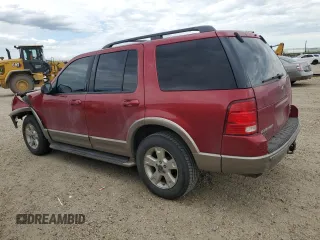 2003 Ford Explorer Eddie Bauer z VIN 1FMDU74WX3UA60163, wystawiony jako Copart lot #61994245 z przebiegiem 298 711 mil mil oraz Szkoda całkowita • Salvage title. Historia ofert i sprzedaży dostępna na DreamBid. Obrazek 2.
