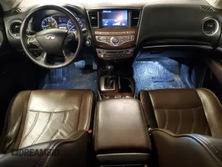2013 Infiniti JX35 with VIN 5N1AL0MN5DC300201, listed as a Copart auction lot 62527034 with 150,129 mi miles and Salvage Title. Bid and sale history available at carsss.com. Image 8.