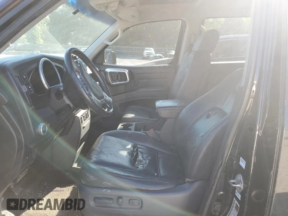 2007 Honda Ridgeline RTL w/Leather with VIN 2HJYK16547H528843, listed as a Copart auction lot 60605824 with 0 mi miles and Salvage Title. Bid and sale history available at carsss.com. Image 7.